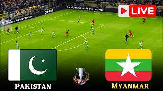🔴 LIVE: Pakistan vs Myanmar | AFC Asian Cup Qualifiers | eFootball PES 2021 Gameplay Simulation ⚽🔥