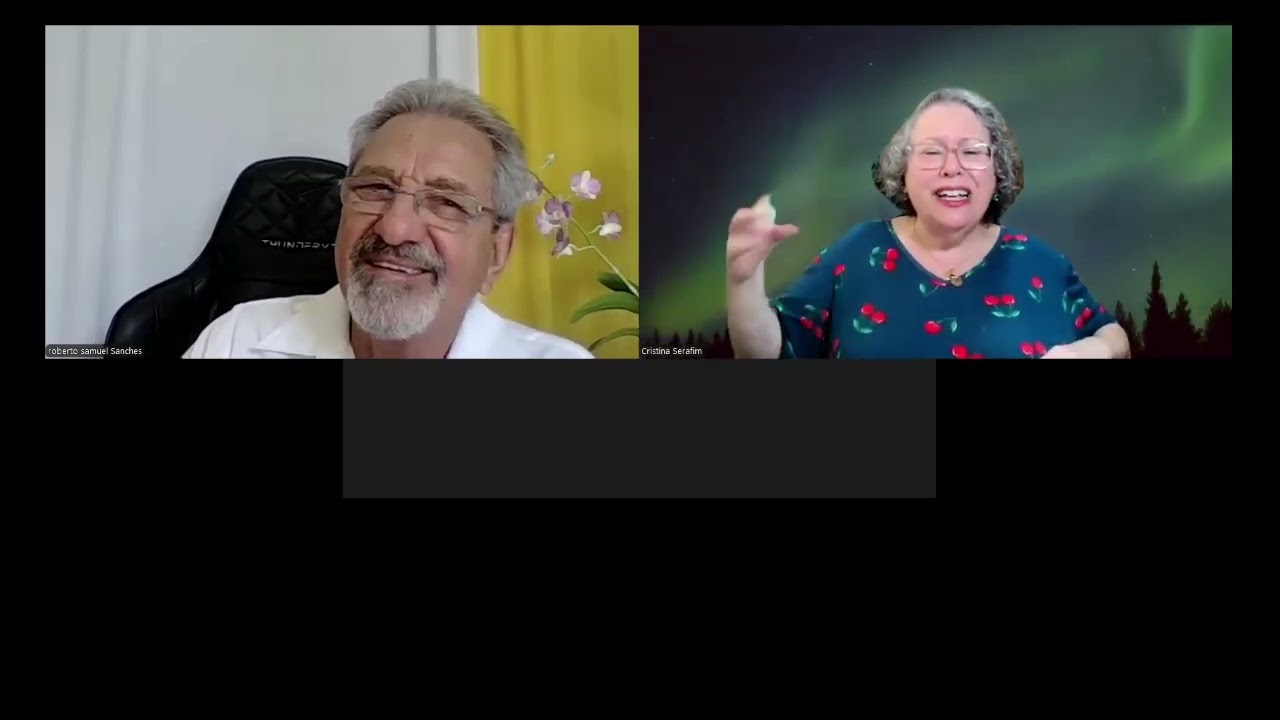 Cristina Serafim entrevistada pelo Prof  Roberto Samuel  Narrativas Compartilhadas 0231