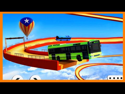 Impossible Bus Stunt Driving - Ramp Bus Stunts Android GamePlay [1]💯👌