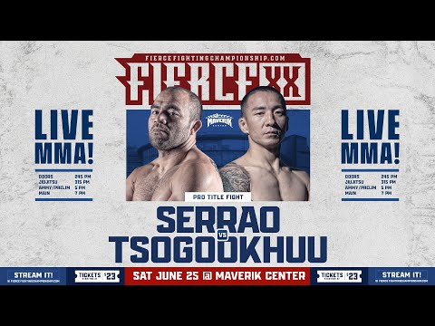 Tsogookhuu Amarsanaa vs Fabio Serrao - Fierce Fighting Championship 20