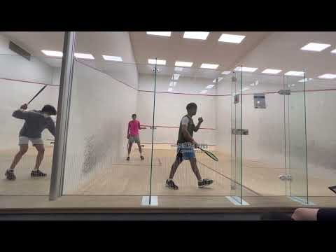 Saboor Khan vs Oscar Okonkwo || K TEAM GOLD US SQUASH JUNIOR EVENT FINAL