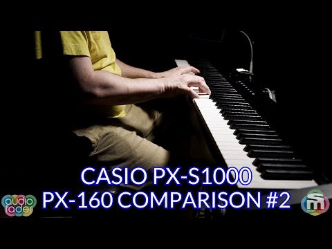 Casio Privia PX-S1000 vs PX-160 Piano Comparison #2