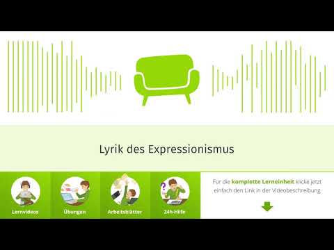 Lyrik des Expressionismus einfach erklärt | sofatutor