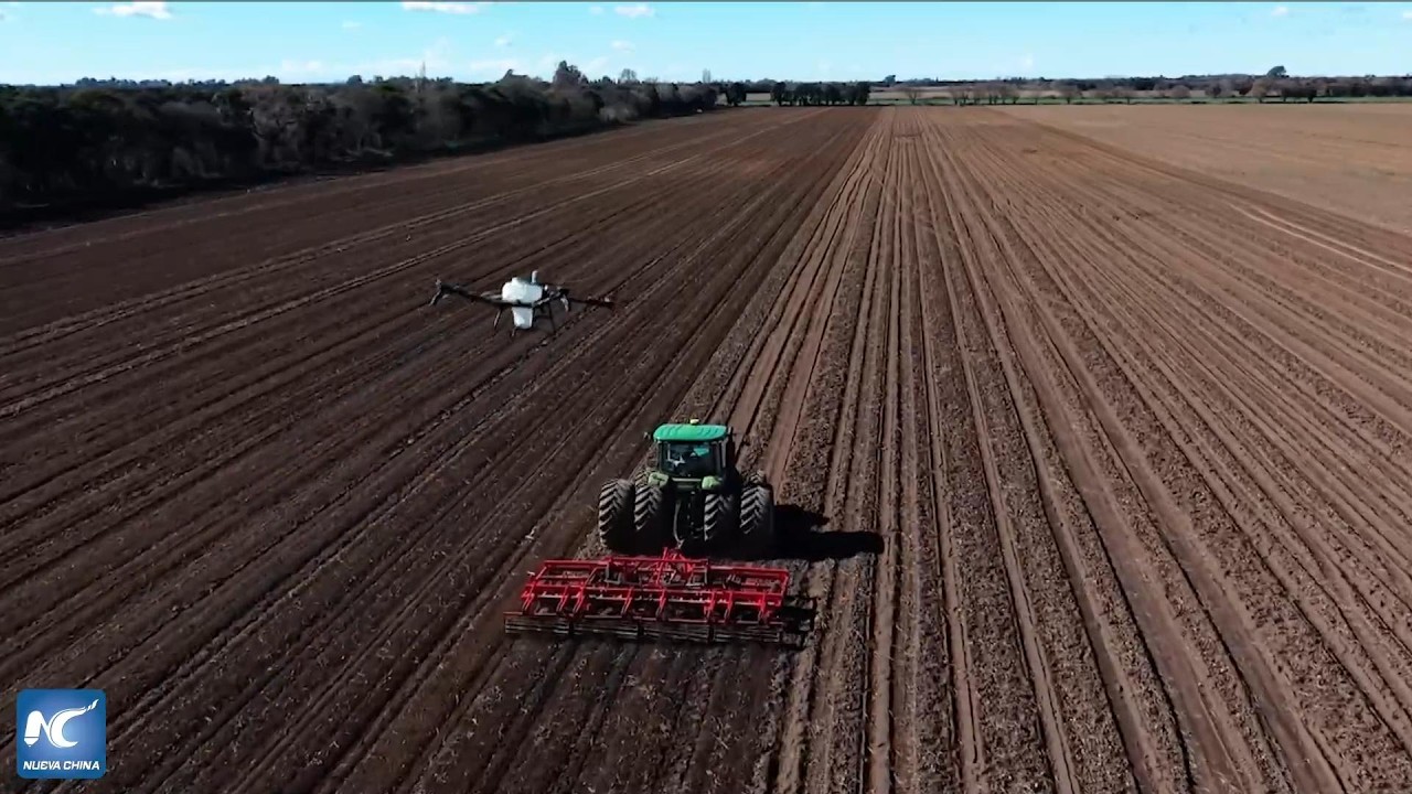 Tecnología china gana presencia en el campo argentino con creciente adopción de drones agrícolas