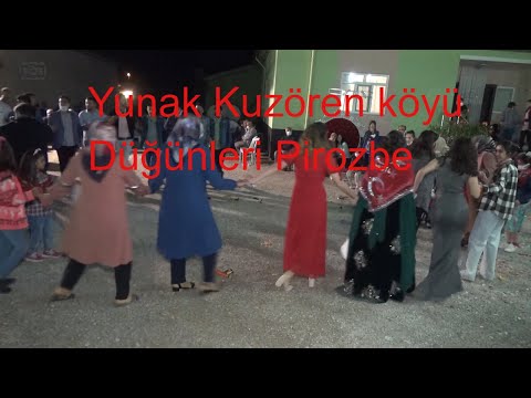 Yunak Kuzören köyü düğünleri Pirozbe