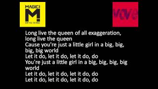 MAGIC! - 09.  Little Girl Big World [Lyrics - Letra]
