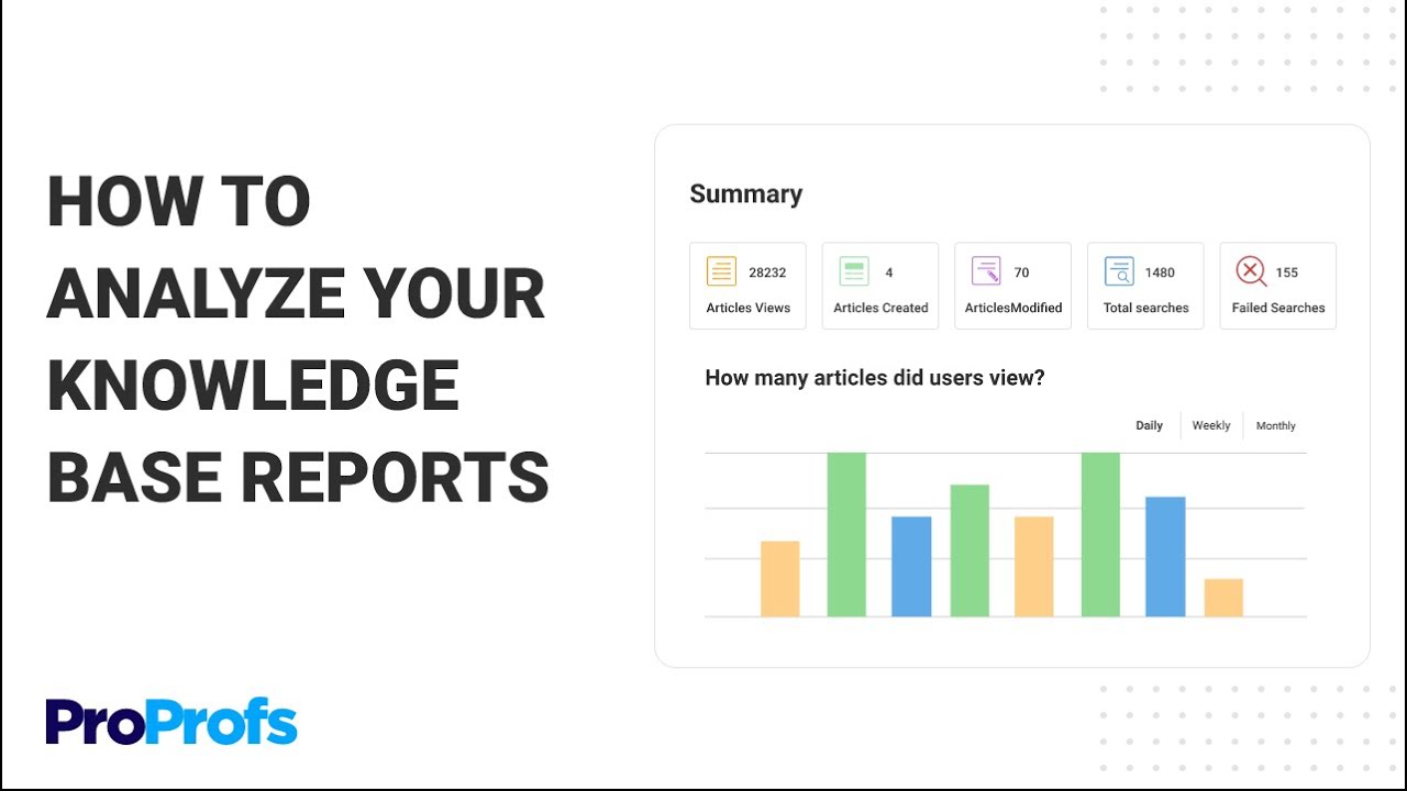How to Analyze Your Knowledge Base Reports