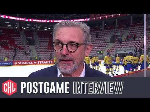 Postgame Interviews: Oceláři Třinec - HC Davos