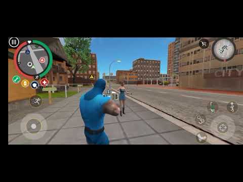 Rope hero vice town dance gun #shorts #shorts #ropeherovicetown dance gun very  useful