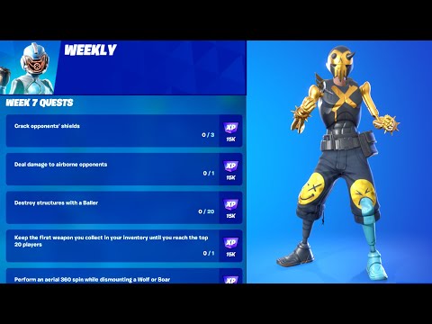 All Week 7 Season Quests Guide Fortnite