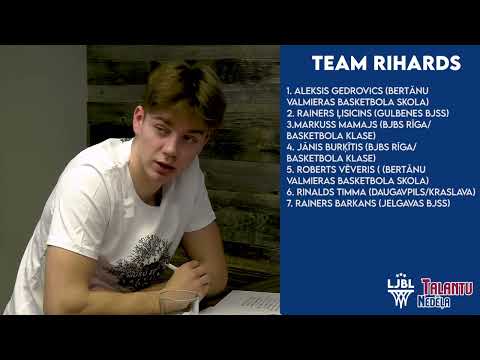 LJBL Talantu spēles drafts - puiši U19