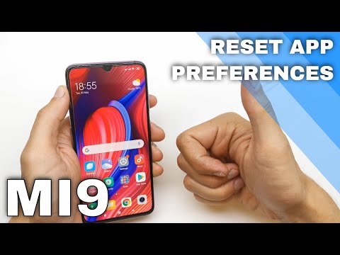 How Reset App Settings in XIAOMI Mi 9 - APP PREFERENCES
