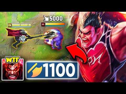 WHEN DARIUS HITS 1100 AD YOU DIE IN ONE AUTO (4 FIRE DRAGONS = GG)