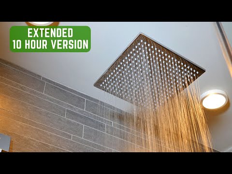 Shower Sound - Extended 10 Hours Version | White Noise Sounds | Sleep, Study or to Soothe a Baby