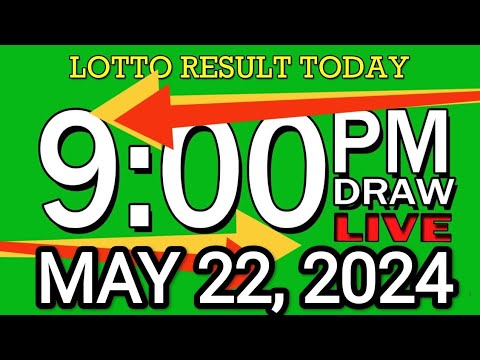LIVE 9PM LOTTO RESULT TODAY MAY 22, 2024 #2D3DLotto #9pmlottoresultmay22,2024 #swer3result