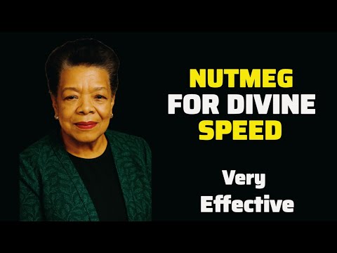 Noce moscata per la velocità: poni fine a ogni ritardo nella tua vita all'istante