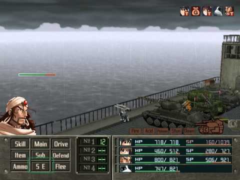 Metal Saga - Catsub Boss Fight