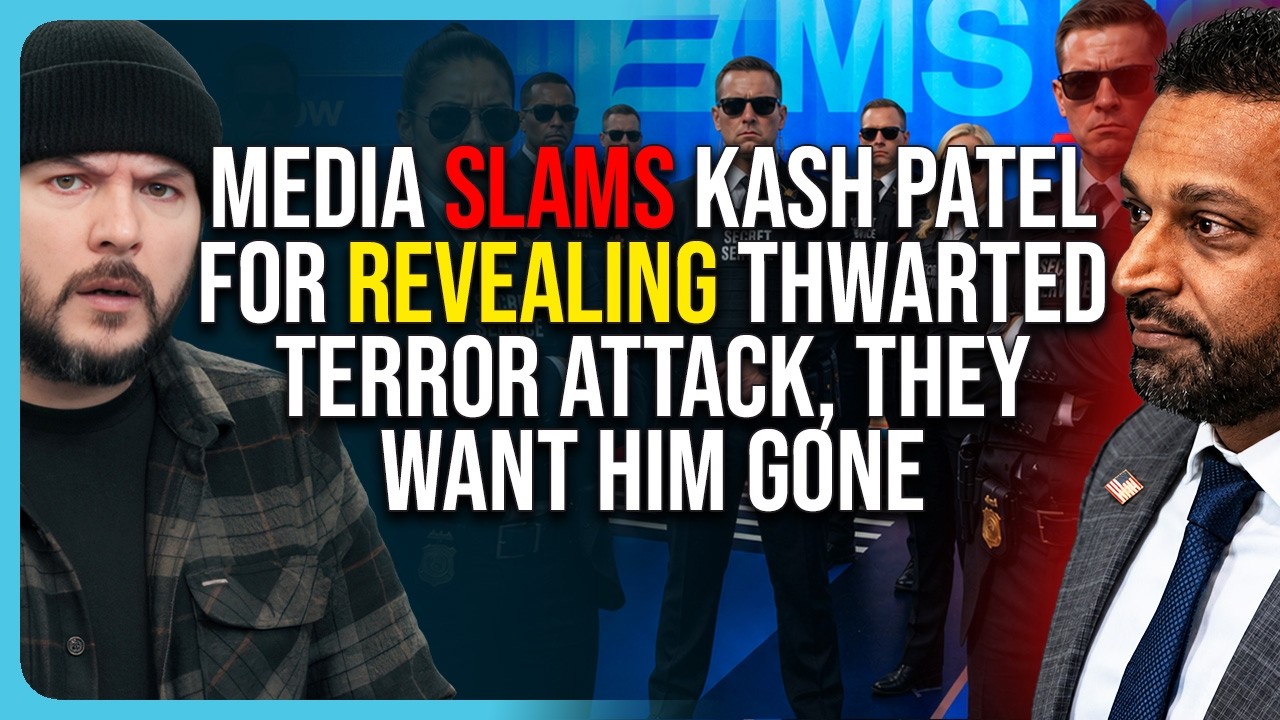 Media SLAMS Kash Patel For Revealing Thwarted Terror Attack, They Want Him Gone