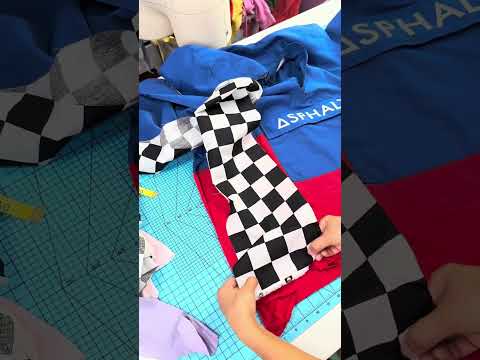 How to upsize a jacket - Quick fix #thrifting #sewinghacks