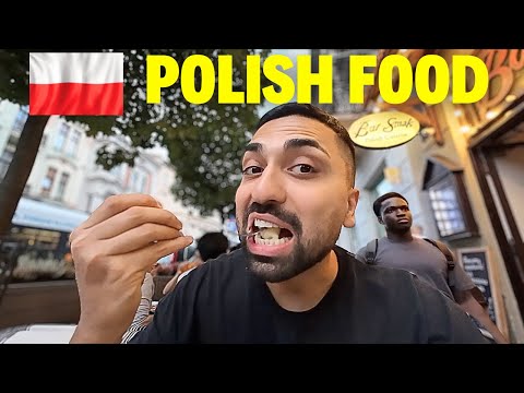 Foreigner Tries POLISH FOOD For The First Time (IN POLAND) 🇵🇱