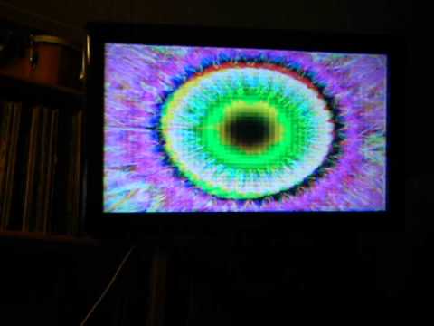 A little AVS visualization in Winamp