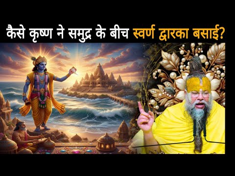 कैसे कृष्ण ने समुद्र के बीच स्वर्ण द्वारका बसाई?
