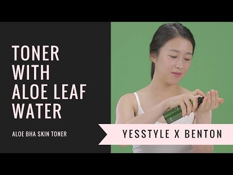 Toner with Aloe Leaf Water | Benton Aloe BHA Skin Toner | YesStyle Korean Beauty