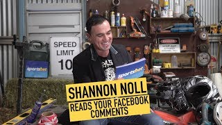 Shannon Noll Reads Your Facebook Comments