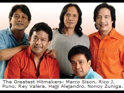 Rey Valera, Hajji Alejandro, Isabel Granada, Marco Sison, Nonoy Zuniga, Rico J. Puno -Team Bautista