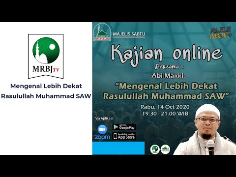 [LIVE] MENGENAL RASULULLAH LEBIH DEKAT | USTADZ ABI MAKKI