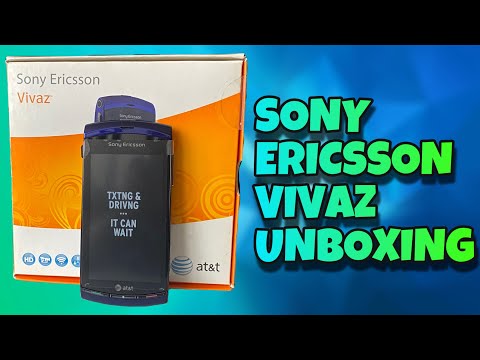 Sony Ericsson Vivaz Unboxing (2021)