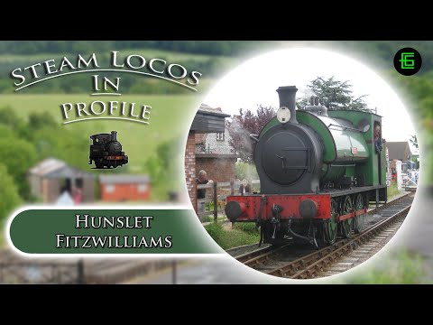 STEAM LOCOS IN PROFILE - Hunslet Fitzwilliams