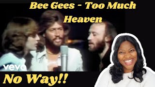 What!!😱| First Time Hearing “BeeGees” - Too Much Heaven (REACTION!)