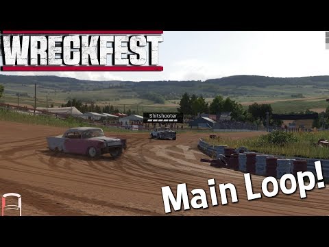 Main Loop Demolition! Next Car Game Wreckfest Gameplay