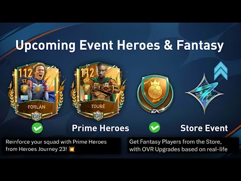 112 OVR PRIME HEROES!! FANTASY & HEROES JOURNEY EVENT FIFA MOBILE 23 | NEW EVENT LEAKS FIFA MOBILE