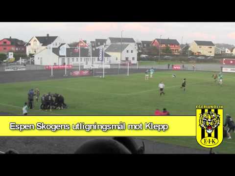 Espen Skogens utligning mot Klepp, oktober 2011