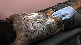 religious full back Tattoo