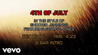 Shooter Jennings - 4th Of July (Karaoke)