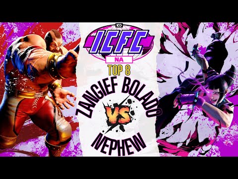 SF6 👊 Zangief Bolado (Zangief) vs Nephew (Juri) 👊 ICFC NA SF Summer 2023 Week 2 - Top 8 - W. Semi