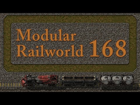 Factorio Modular Railworld #168 - Radars to Survey: Stopping Biters Advancing