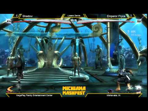 Emperor Price vs Shadow - Michiana Mashfest Injustice Losers Semis