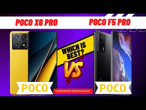 Xiaomi Poco X6 Pro vs Xiaomi Poco F5 Pro full comparison