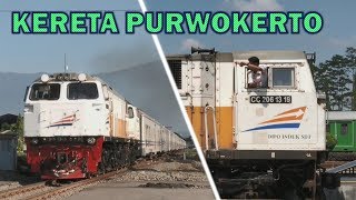 Download lagu Keramaian Kereta Api di Stasiun Purwokerto : Serayu, Ranggajati, Sawunggalih, Fajar Utama Yogya mp3