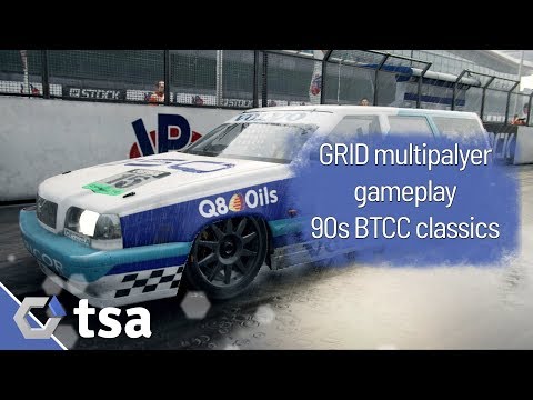 GRID multiplayer gameplay – 90s BTCC classics