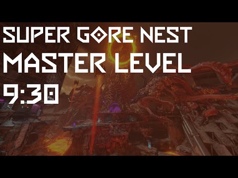 [WR] Doom Eternal: Super Gore Nest Master Level Speedrun - 9:30