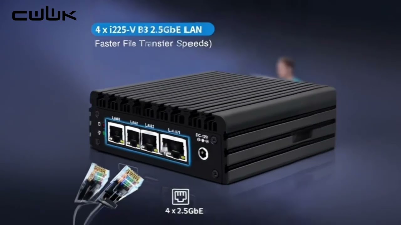 This Mini PC Has 4x 2.5GbE Ports
