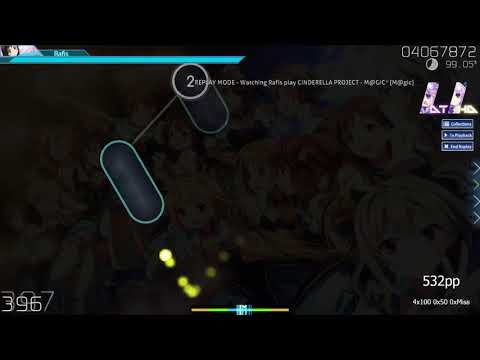 Rafis | CINDERELLA PROJECT - M@GIC* [M@gic] +HDDT 98.55% 671x/675x 1x miss 619pp #2