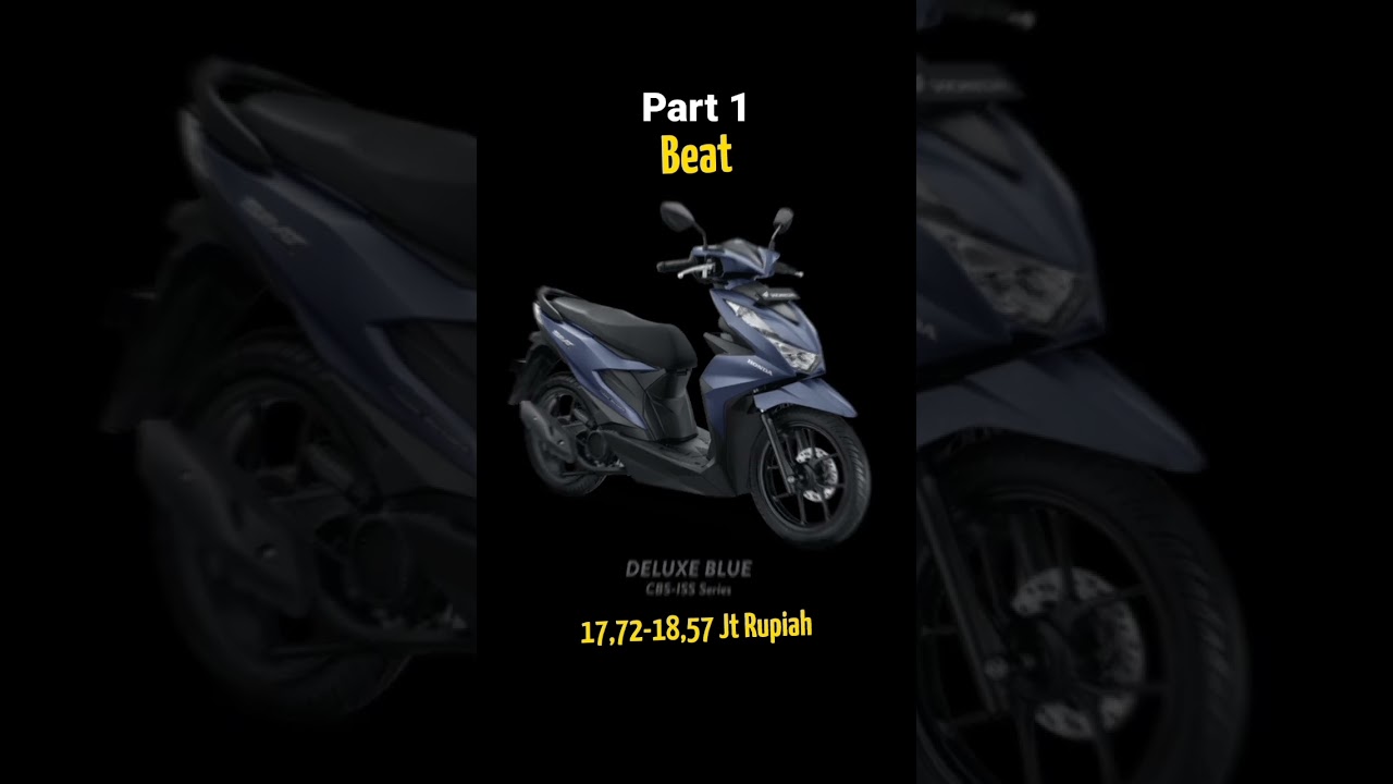 Harga Motor Matic Honda 2023 (part 1)