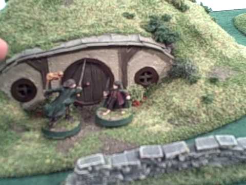Terranscapes Halfling Homes and Slate Walls
