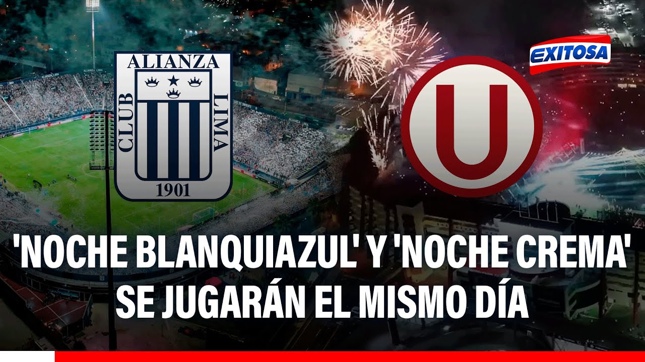 🔴🔵 Alianza Lima y la 'U' jugarán su partido de presentación EL MISMO DÍA: Gobierno dio visto bueno